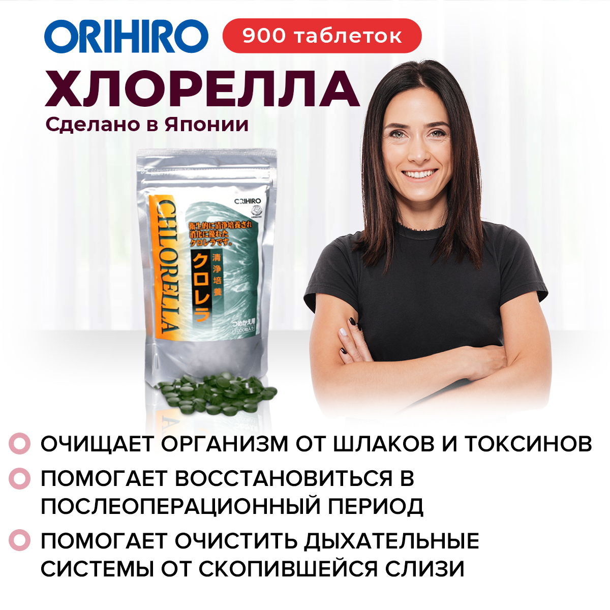 Инфографика Хлорелла