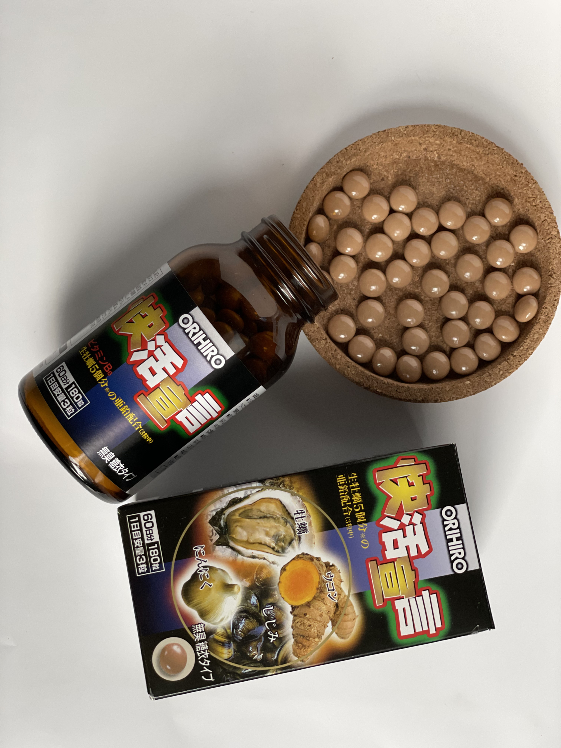 Мультикомплекс с куркумином, экстрактом устриц и аминокислотами, баночка, упаковка и таблетки