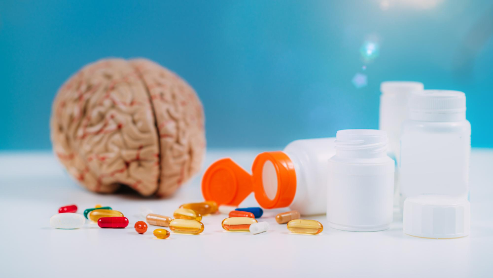 Cognition or brain supplements designed to improve memory focus attention